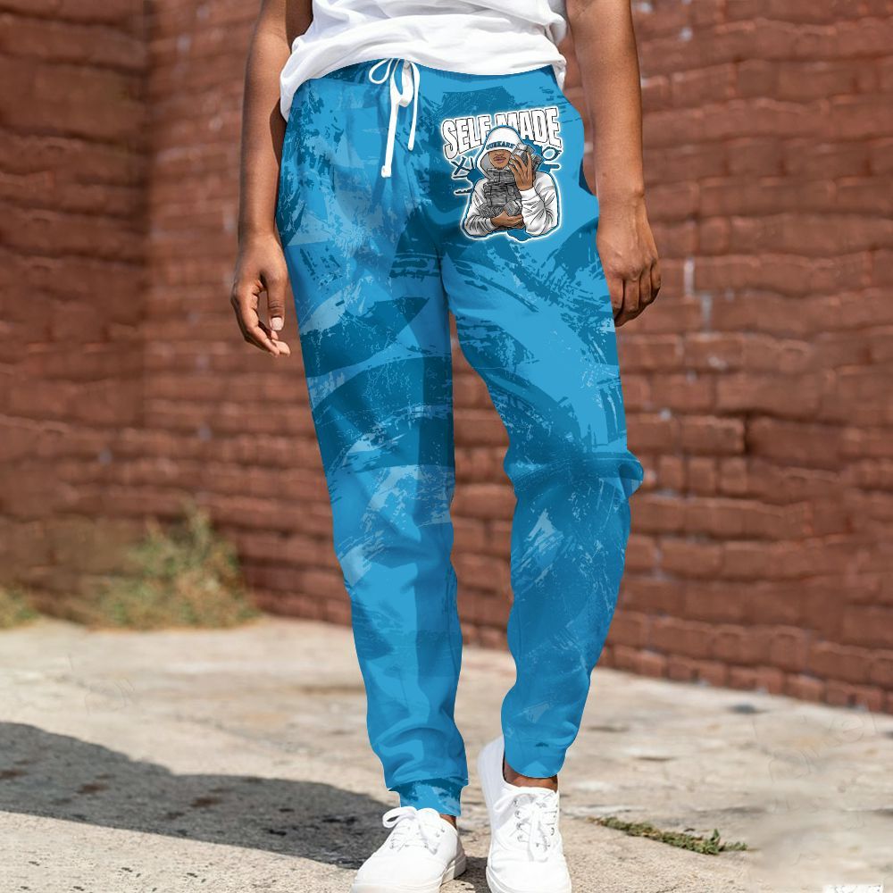 Sweatpant To Match Powder Blue 9s - Selfmade Unique All Over Print