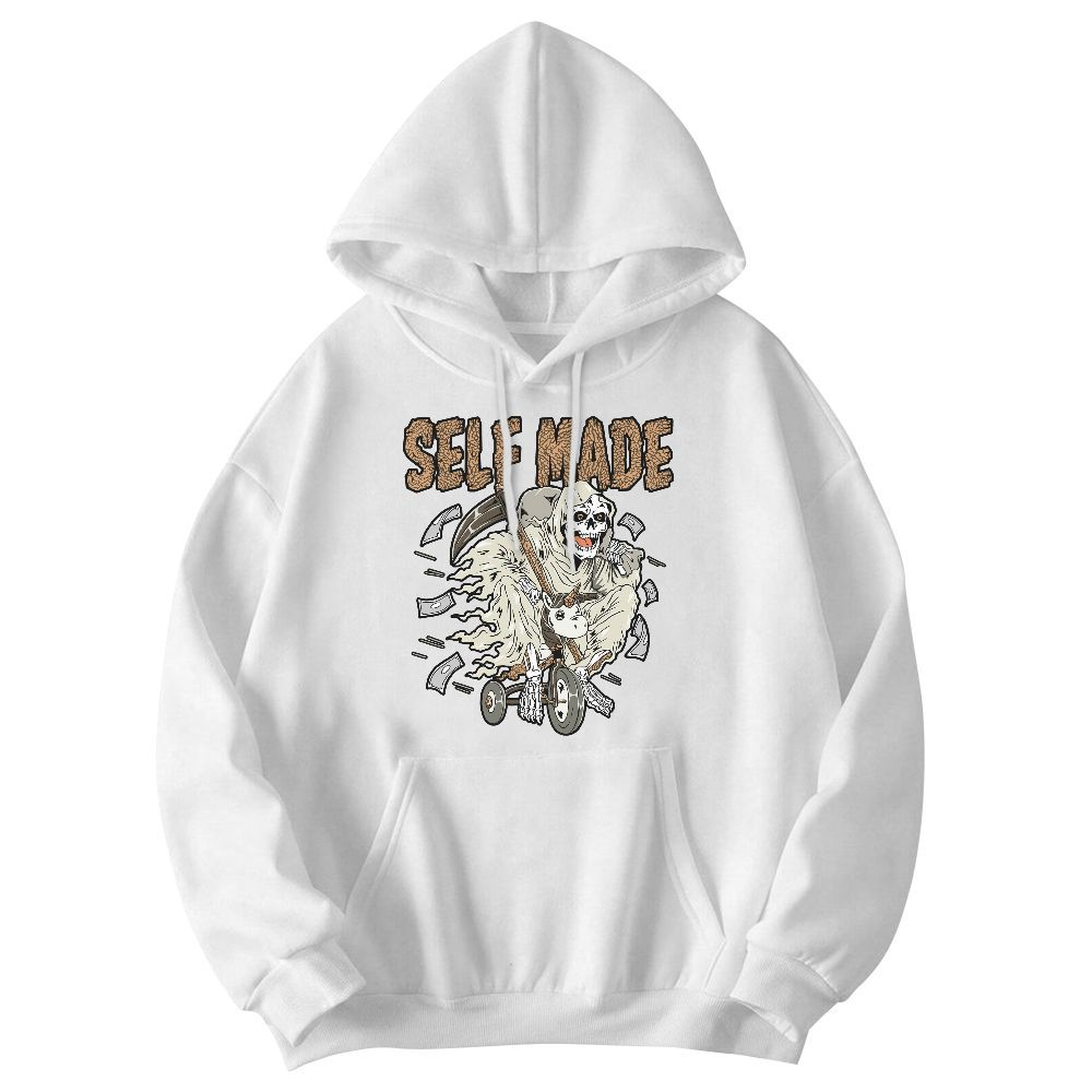 Sweatshirt To Match Orewood Brown 3s - Self Make Skeleton Graphic