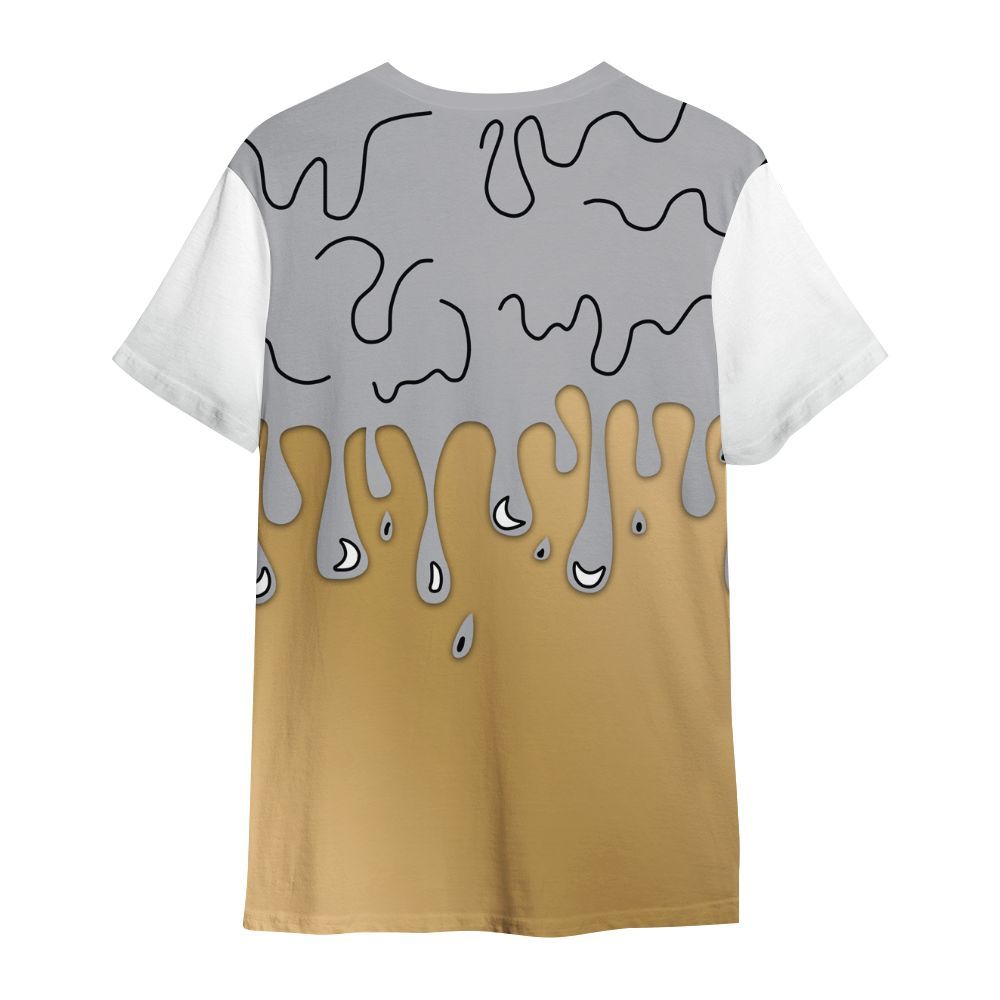 Shirt To Match Retro High OG Cool Grey 1s - Snake Trust No One Drip All Over Print