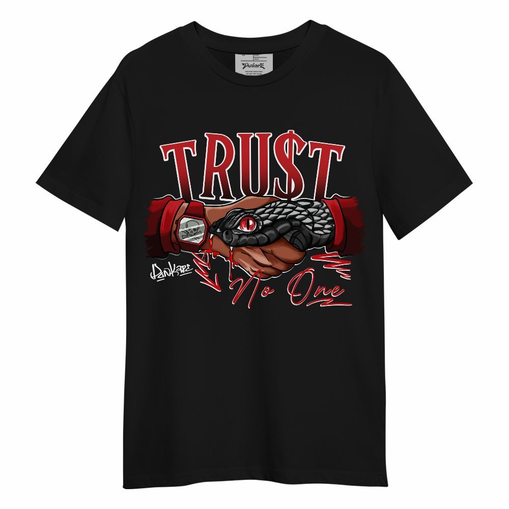 Shirt To Match Bloodline 12s - Snake Trust No One Graphic
