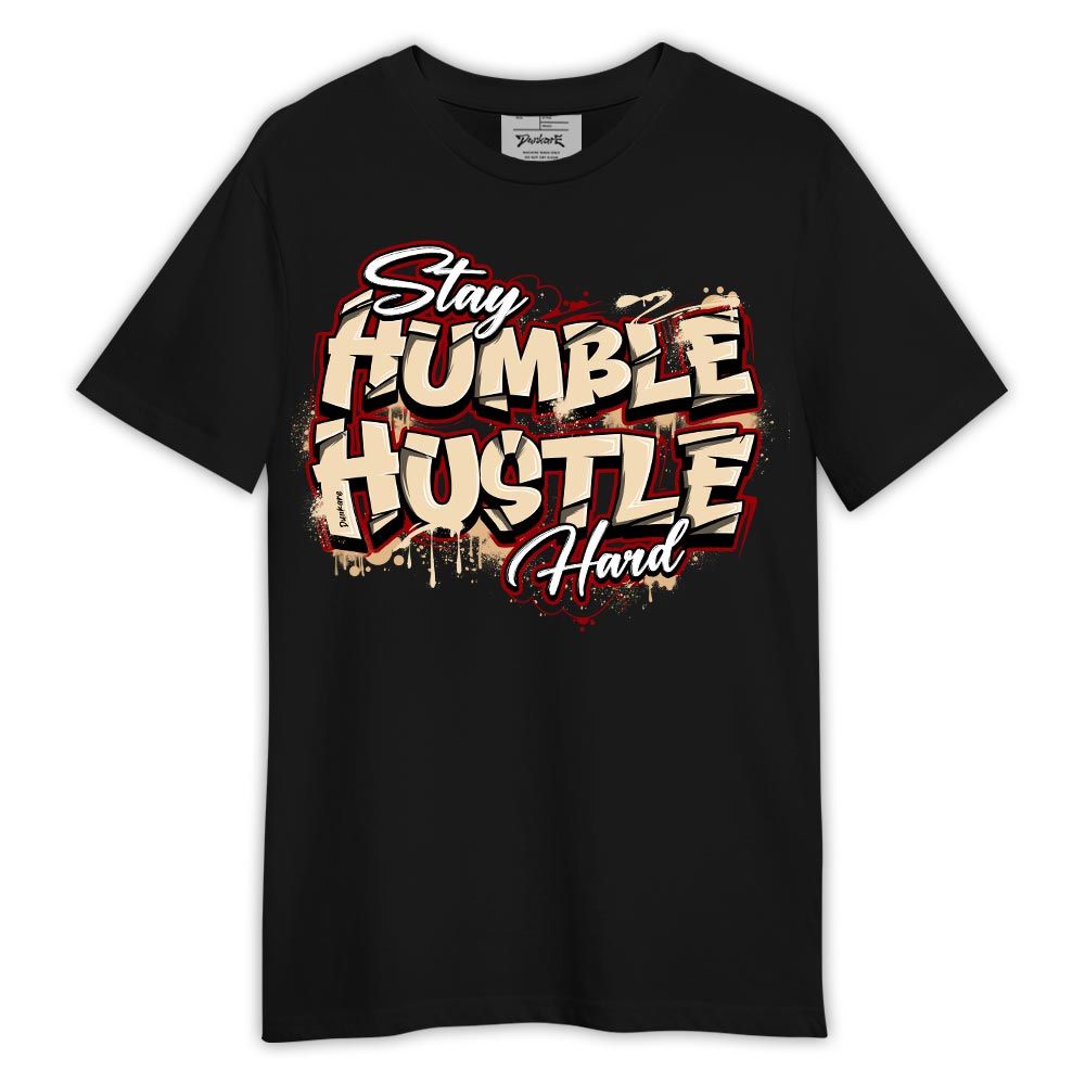 Shirt To Match Dunk Low Strawberry Waffle - Stay Humble Huslte Hard Shirt Outfit