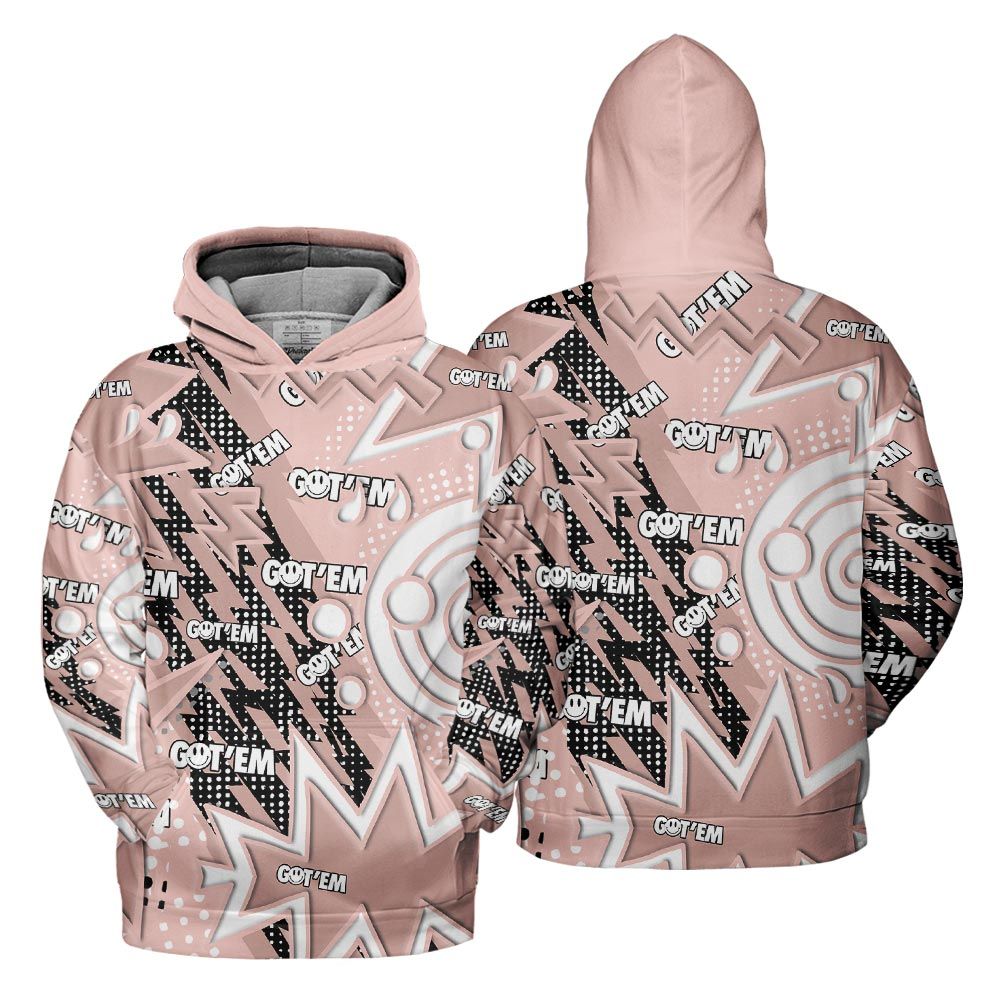 Hoodie To Match Low Legend Pink 11s Hoodie, Retro Vintage 90s Hoodie Outfit 903 NCT