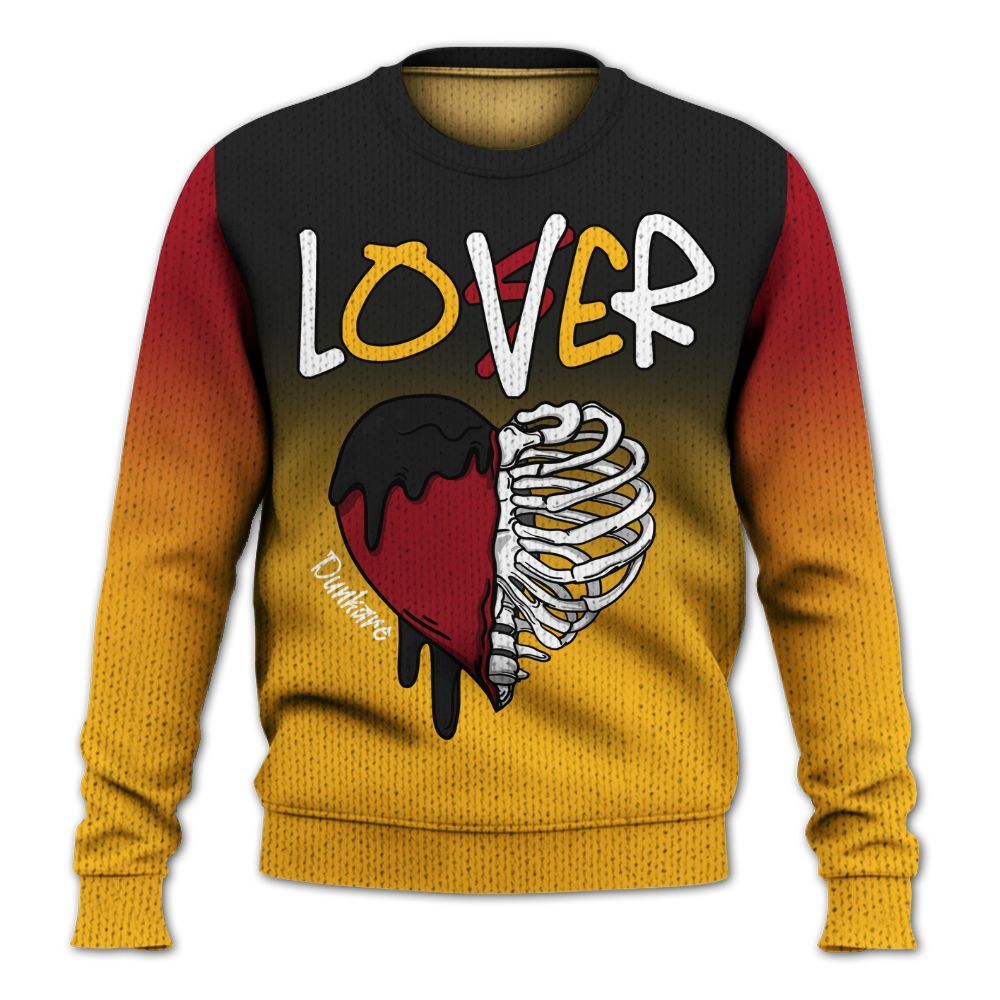 Sweater To Match White Taxi 12s Shirt, Loser Lover Dripping Graphic