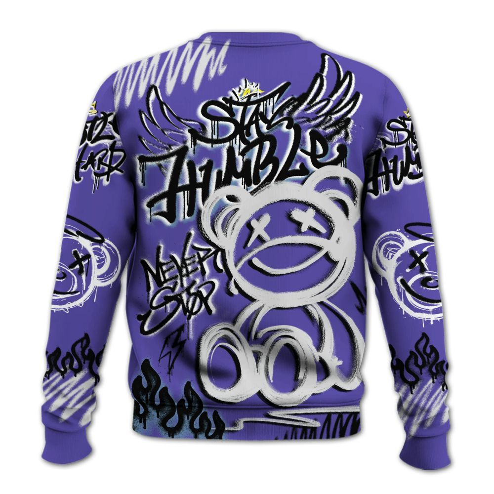 Sweatshirt To Match Retro Concord 5s - Humble Drip Streetwear Graffity All Over Print