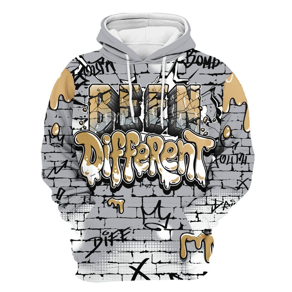 Hoodie To Match Retro High OG Cool Grey 1s - Been Different All Over Print