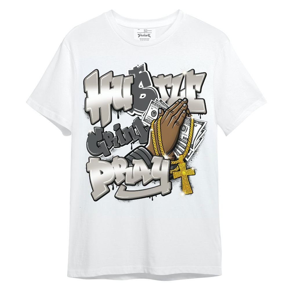 Shirt To Match Dunk Low Appears Oreo - Hustle, Money Pray Streetwear Unisex Shirt