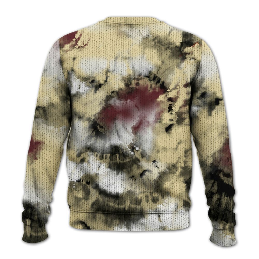Knitted Sweater To Match Women Phantom 12s - God Blessed Tie Dye
