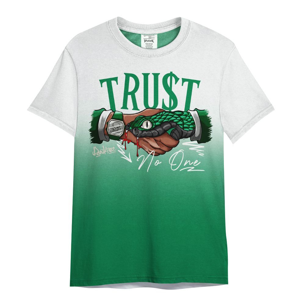 Shirt To Match Lucky Green 2s - Snake Trust No One Drip All Over Print