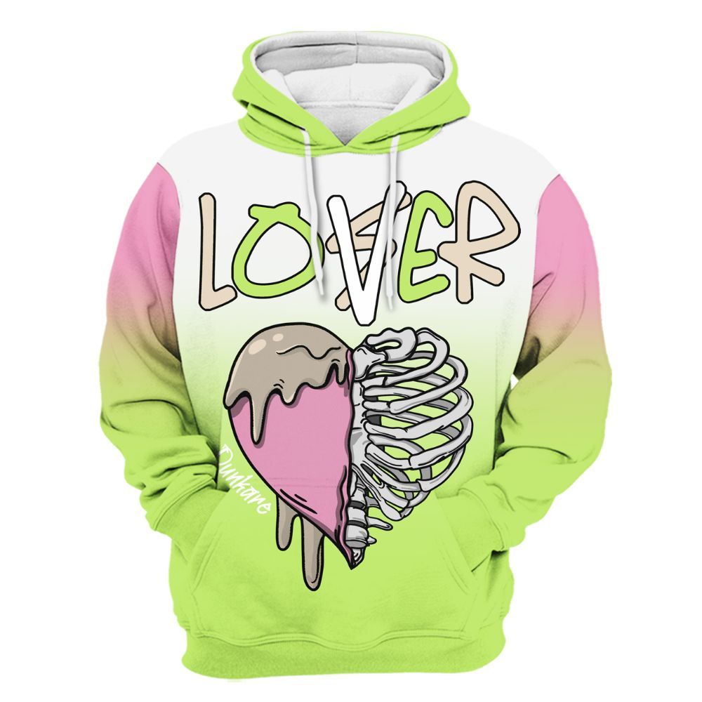 Hoodie To Match Jack Black Night Silver - Loser Lover Dripping All Over Print