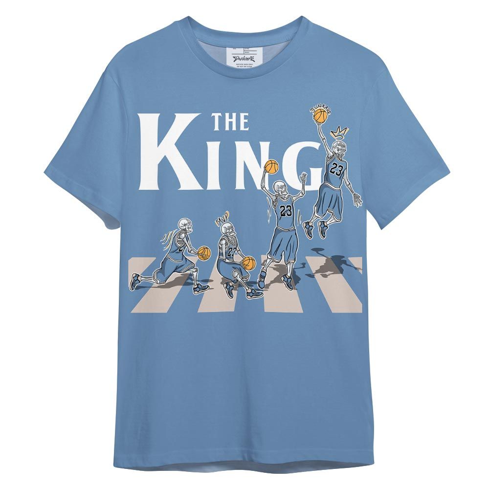 Shirt To Match High OG First In Flight 1s - The King Basketball Shirt 3D Graphic Outfit 0705 TCD