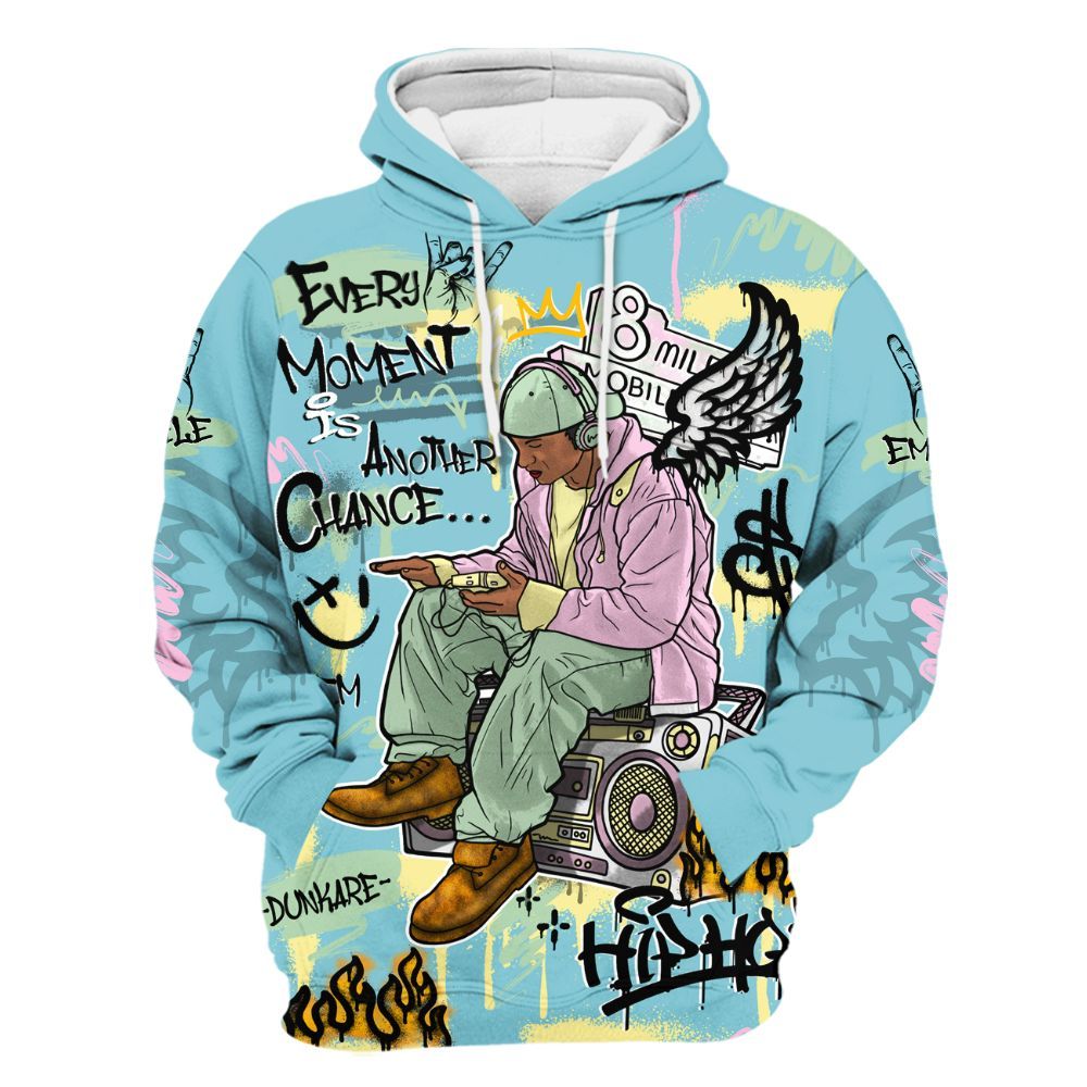 Hoodie To Match SB Dunk Low Visty - 8Mile Movie Graffiti All Over Print