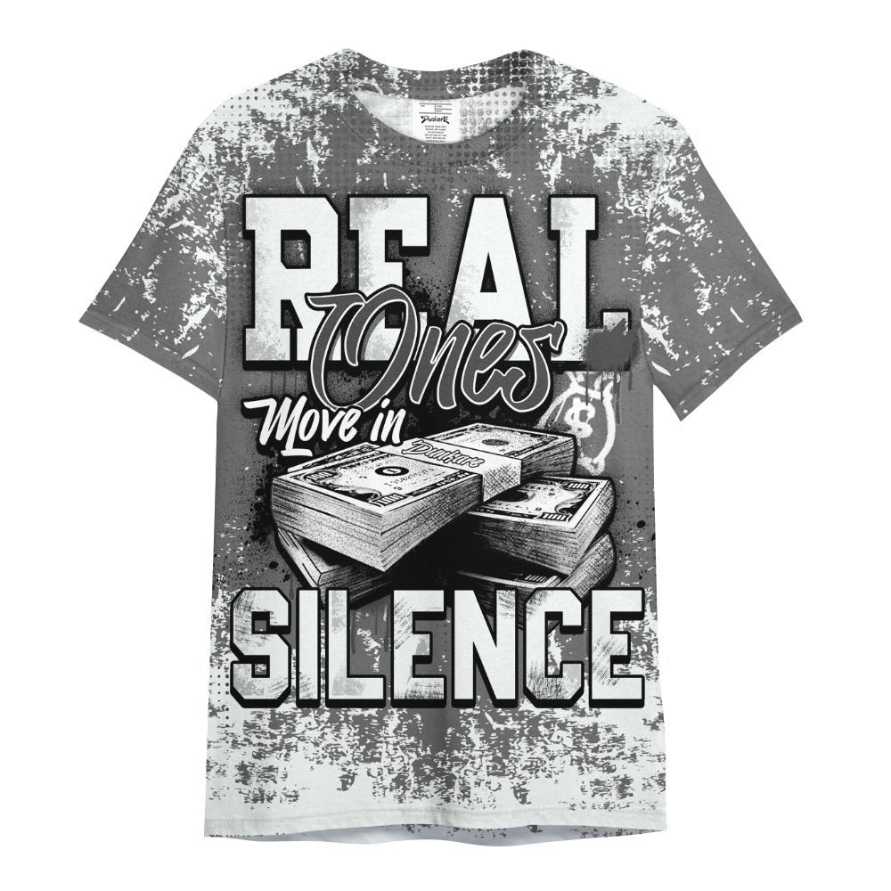 Shirt To Match Retro Stealth 12s - Move In Silence Money Street Retro All Over Print