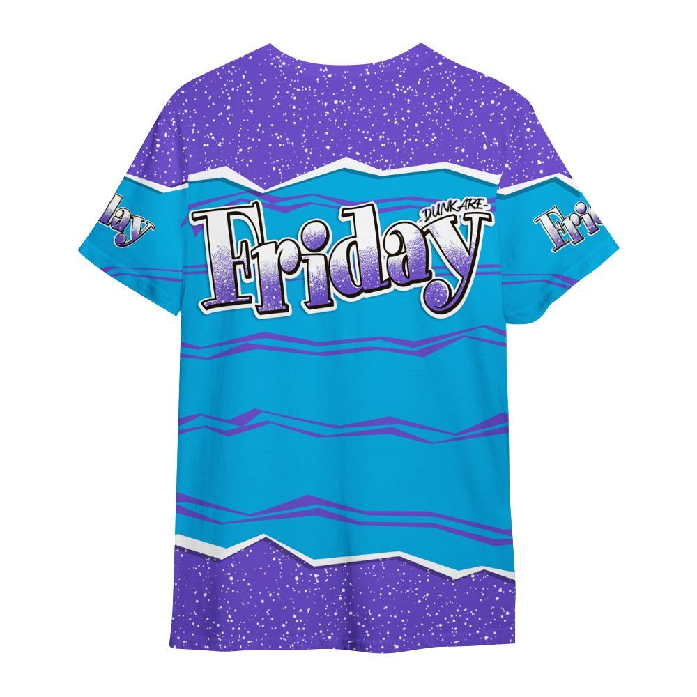 Shirt To Match Retro Aqua 8s - Friday Movie 90s All Over Print