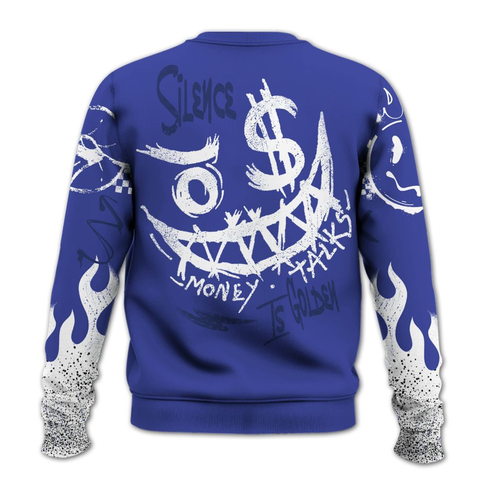 Sweatshirt To Match Shox TL Royal - Mouth Burning Street Style All Over Print
