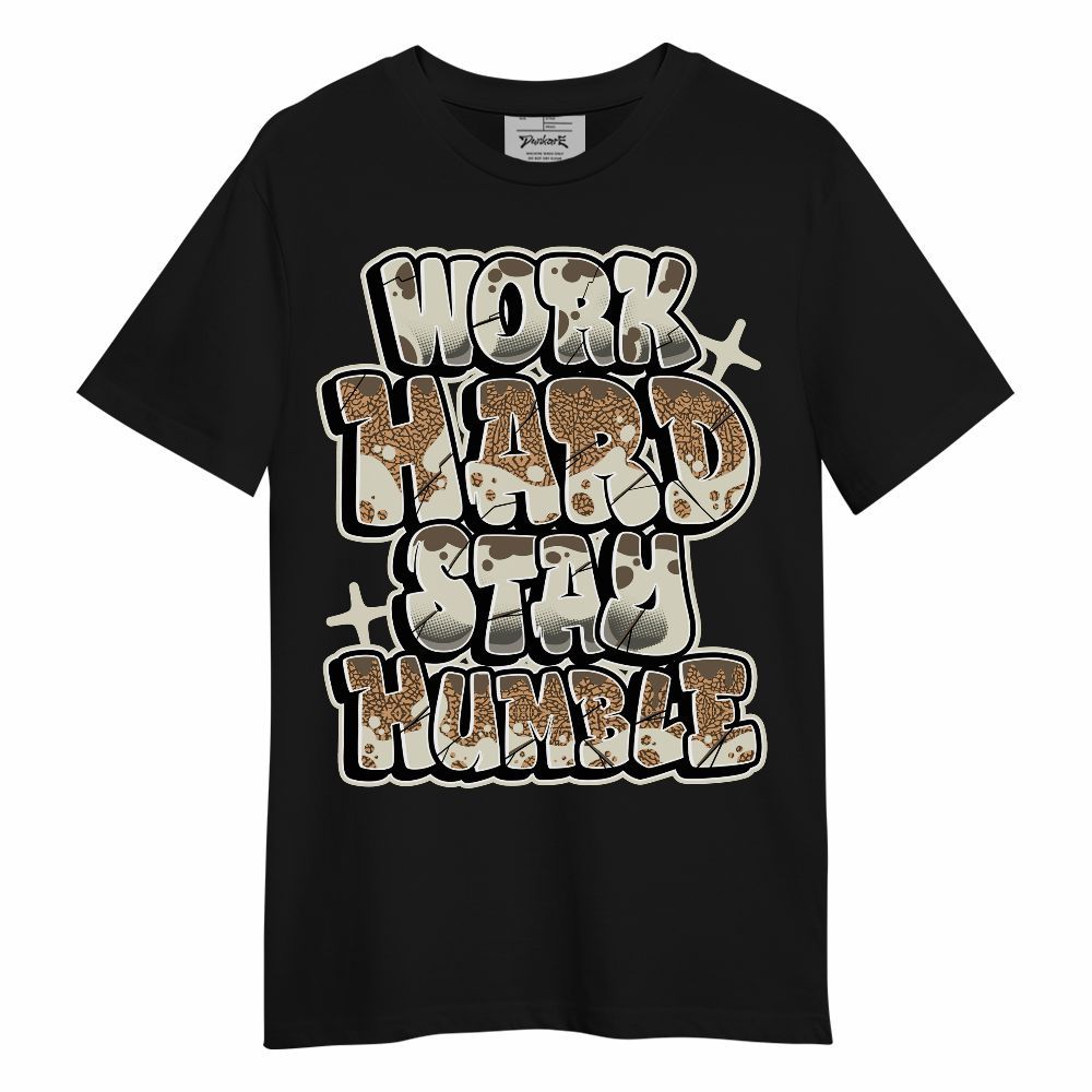 Shirt To Match Orewood Brown 3s - Working Hard And Humble Graphic Unisex Shirt