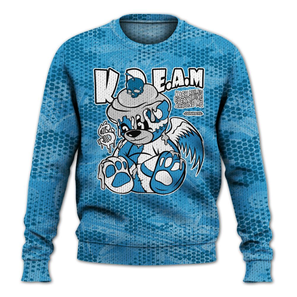 Knitted Sweater To Match Powder Blue 9s - Loot Bear