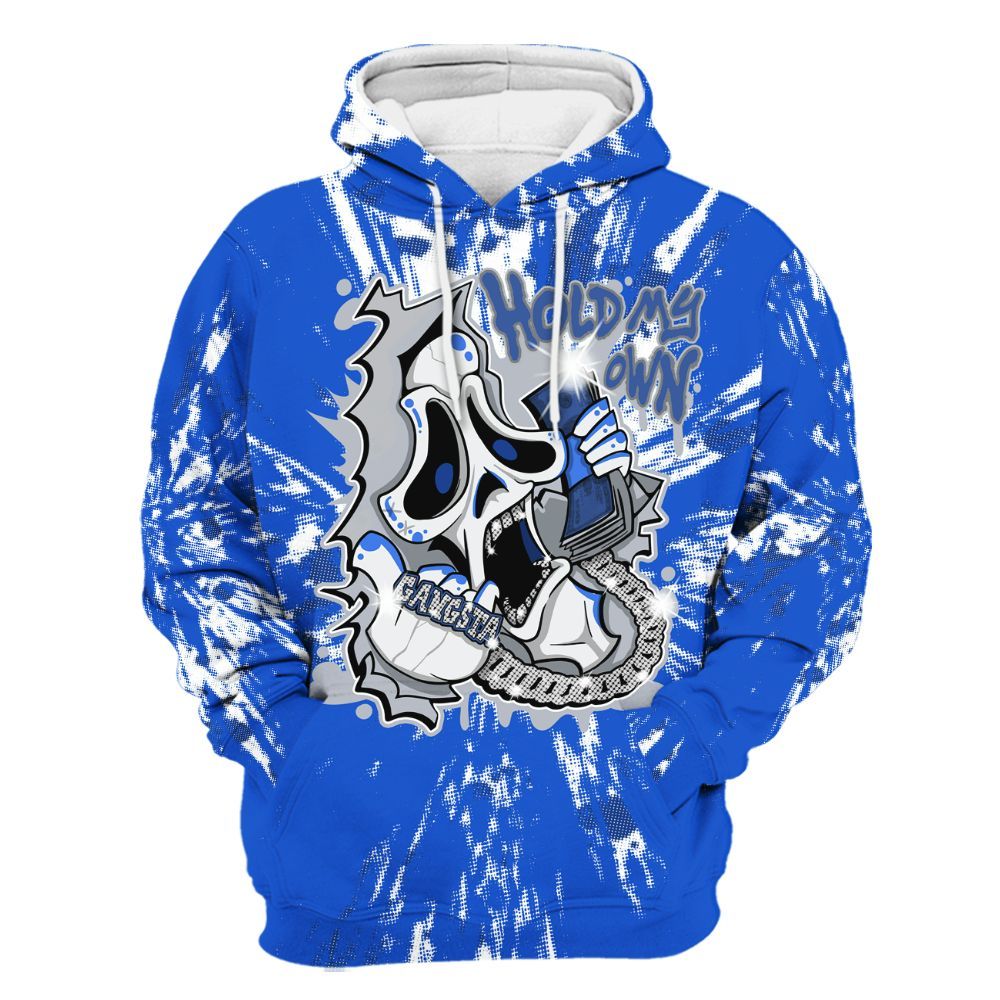 Hoodie To Match Air Foamposite One Royal - Hold My Own Graphic Halloween All Over Print