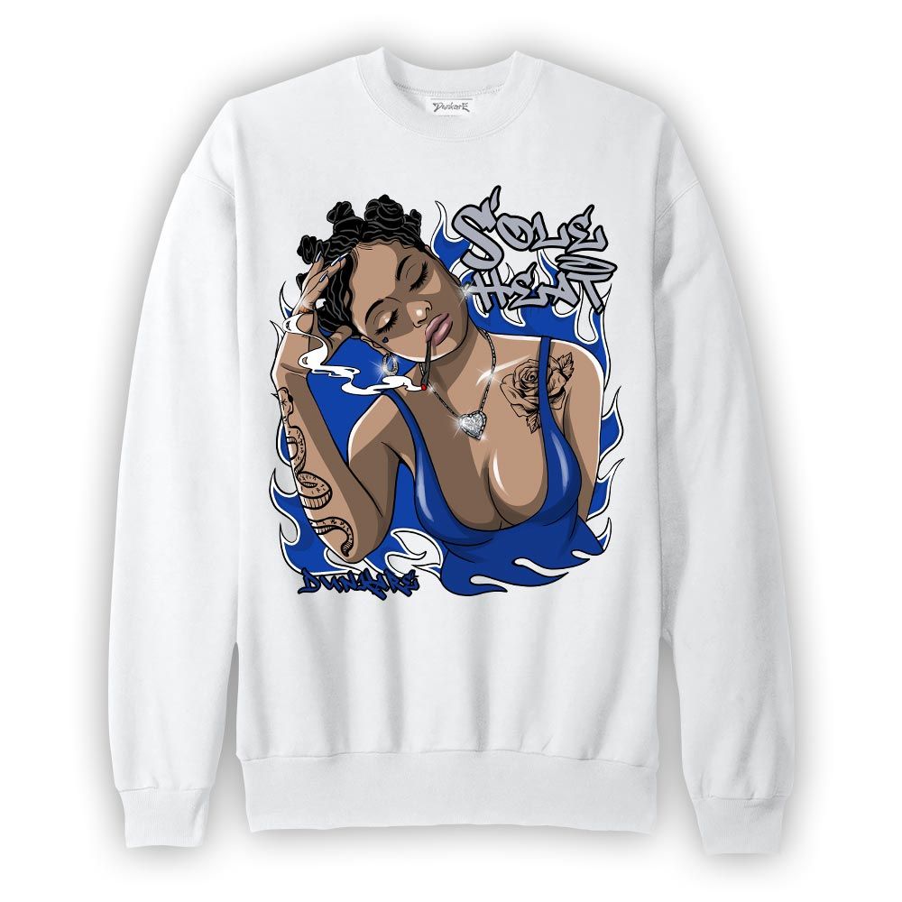 Sweatshirt To match Air Foamposite One Royal Sweatshirt - Sole Heat Unique Graphic