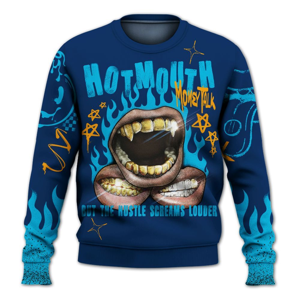 Sweatshirt To Match Dunk Low GS Electric Algae - Mouth Burning Street Style All Over Print