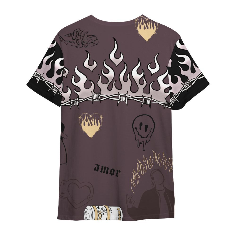 Shirt To Match AMM Black 3s - Snake Trust No One All Over Print