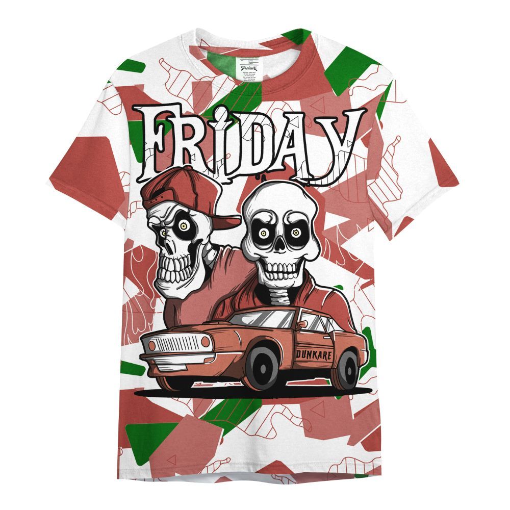 Shirt To Match Dune Red 13s - Friday Funny Retro All Over Print