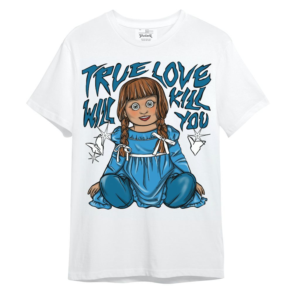 Shirt To Match Powder Blue 9s - Genuine Loves Bear Unisex Shirt