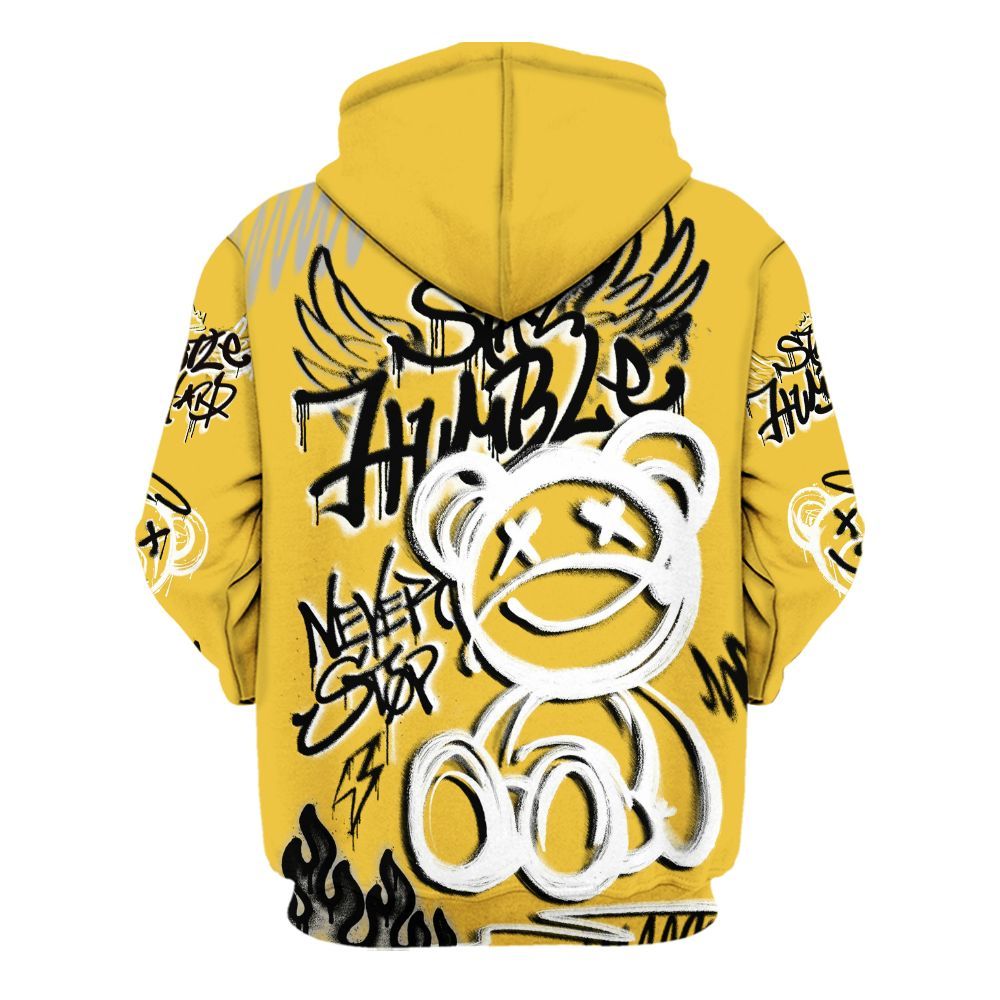 Hoodie To Match Low Yellow Python 11s - Humble Drip Streetwear Graffity All Over Print