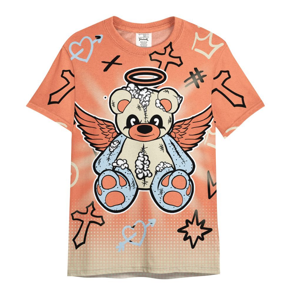 Shirt To Match DJ Khaled Crimson Bliss 5s - God Guide Me Bear Graphics All Over Print