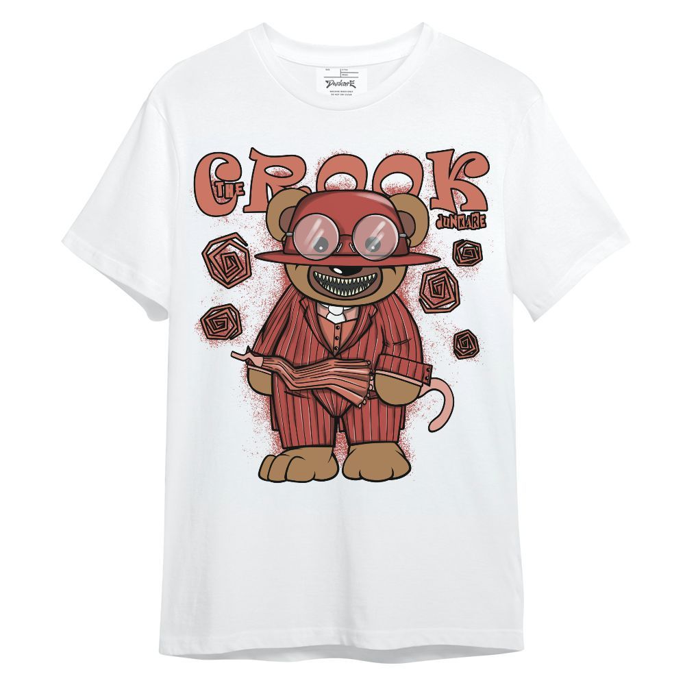 Shirt To Match Dune Red 13s - Swindler Bear Unisex Shirt