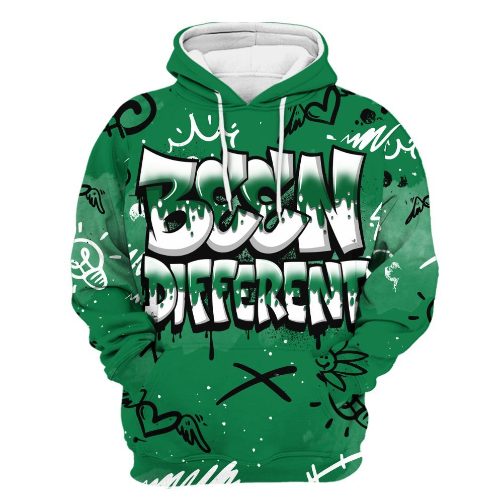 Hoodie To Match Pine Green 13s - Drip Been Di2ferent All Over Print