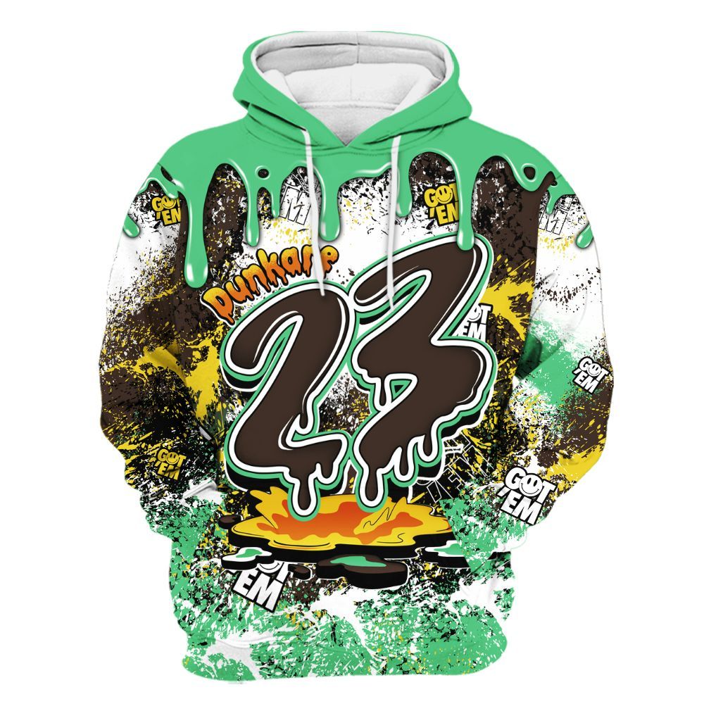 Hoodie To Match SB Dunk Low Tourmaline Shirt, Dripping 23 Drip All Over Print