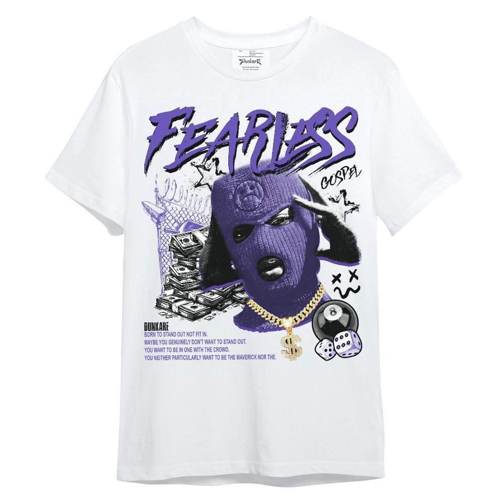 Shirt To Match Field Purple 12s - Fearless Gospel Streetwear Money Unisex Shirt