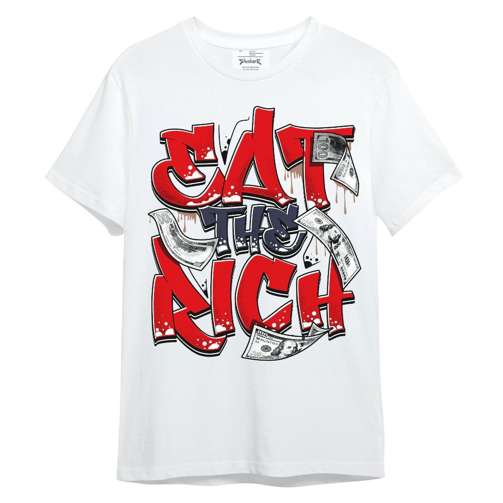 Shirt To Match Low OG Howard University 1s - Eat The Money Graffiti Unisex Shirt