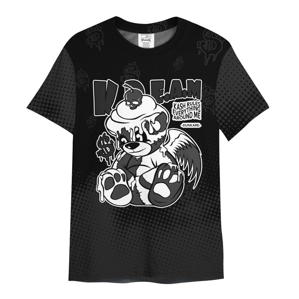 Shirt To Match Black Cat NET 4s - Loot Bear Unique Drip All Over Print