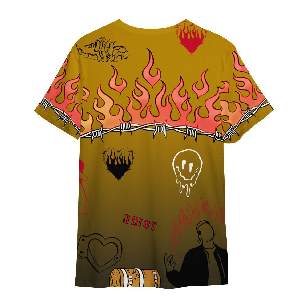 Shirt To Match Ja 3 Raptor - Snake Trust No One All Over Print