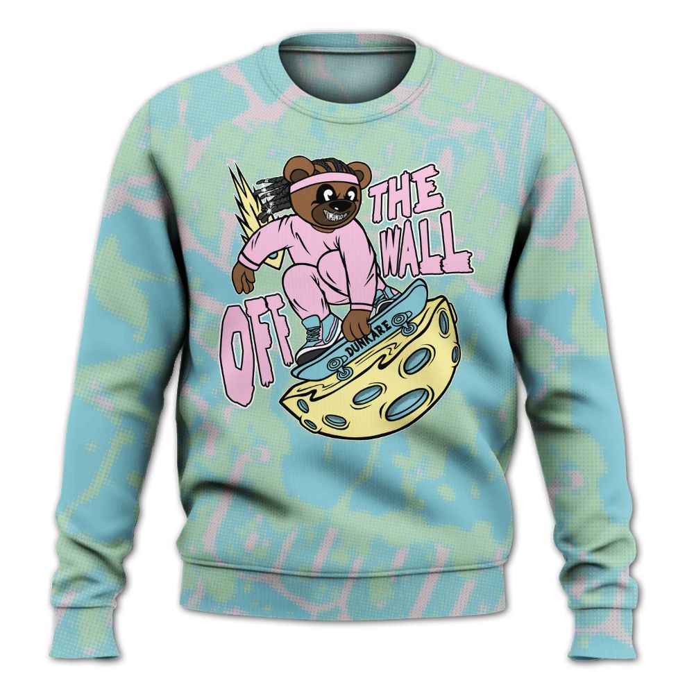 Sweatshirt To Match SB Dunk Low Visty - Quirky Bear Street All Over Print