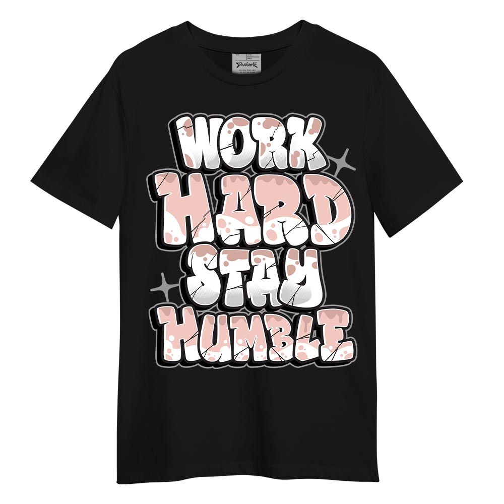 Shirt To Match Low Legend Pink 11s - Working Hard And Humble Graphic Shirt Unisex