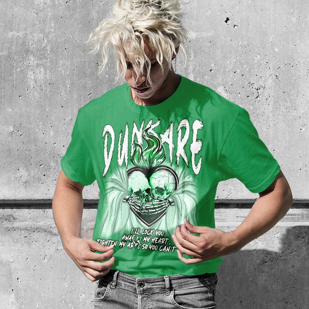 Shirt To Match Shirt Green Glow I'll Lock You, 3 Green Glow T-shirt, To Match Sneaker Black Green Glow 3s, T-shirt NCMD