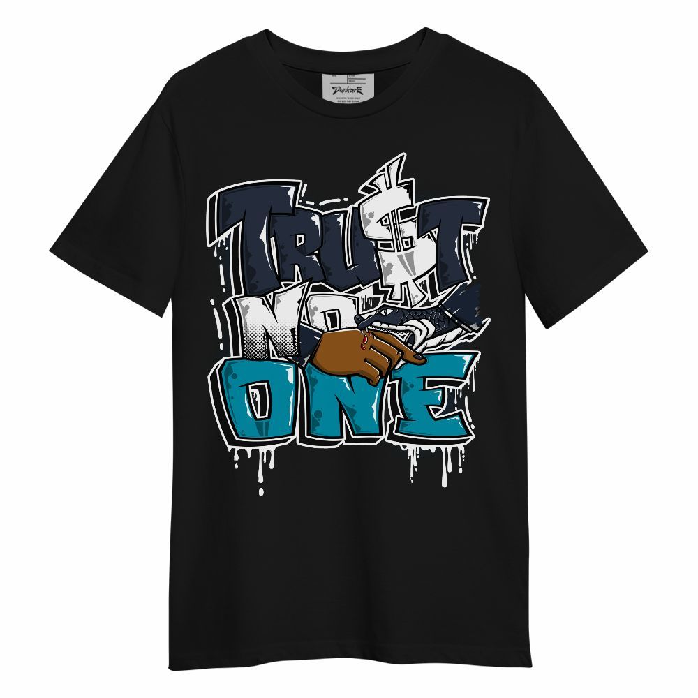 Shirt To Match Retro Obsidian 13s - Trust No One Drip Unisex Shirt