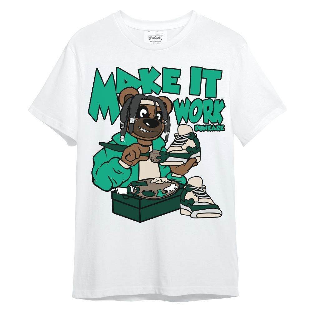 Shirt To Match Oxidized Green 4s - Pull It Off Bear Unisex Shirt