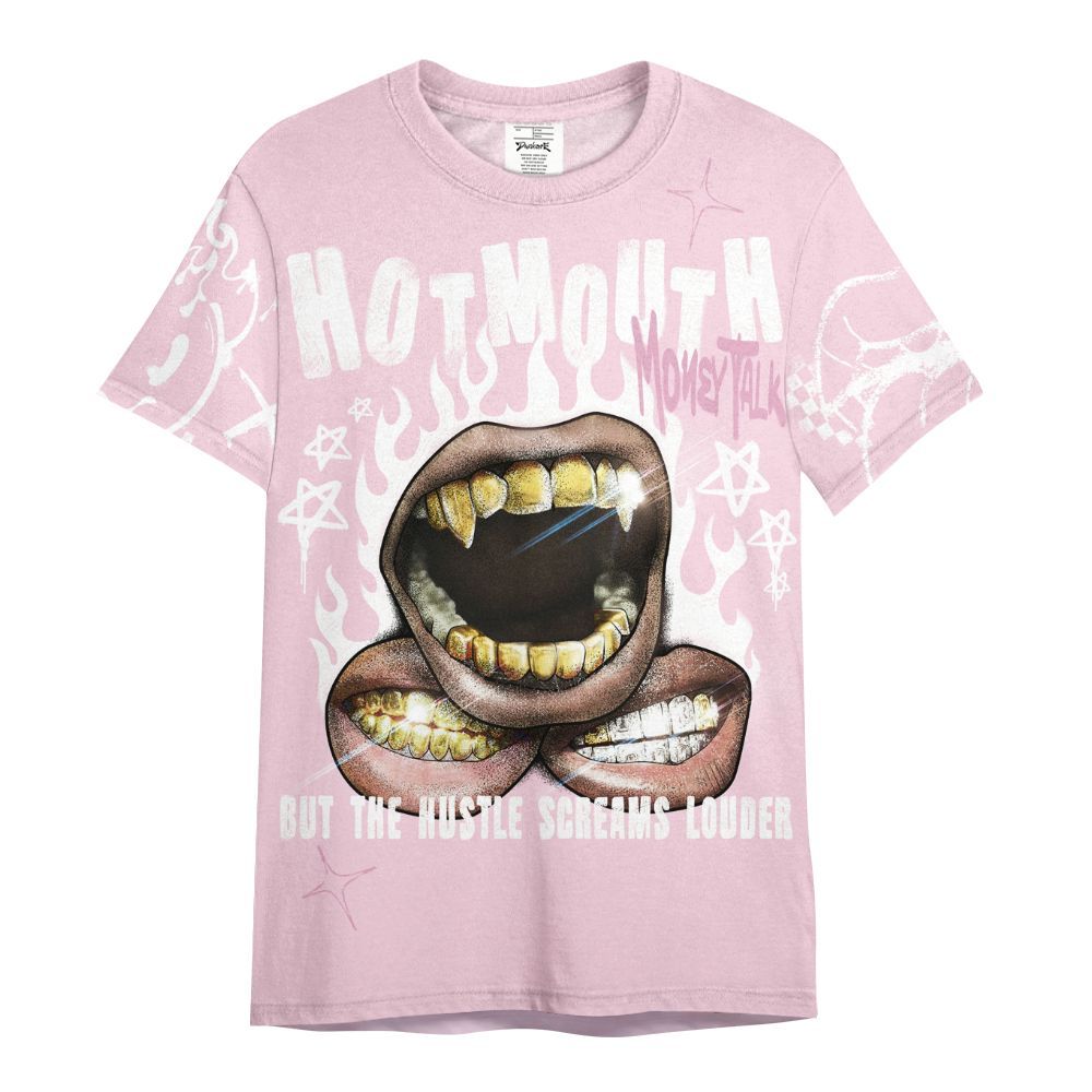 Shirt To Match Orchid 4s - Mouth Burning Street Style All Over Print