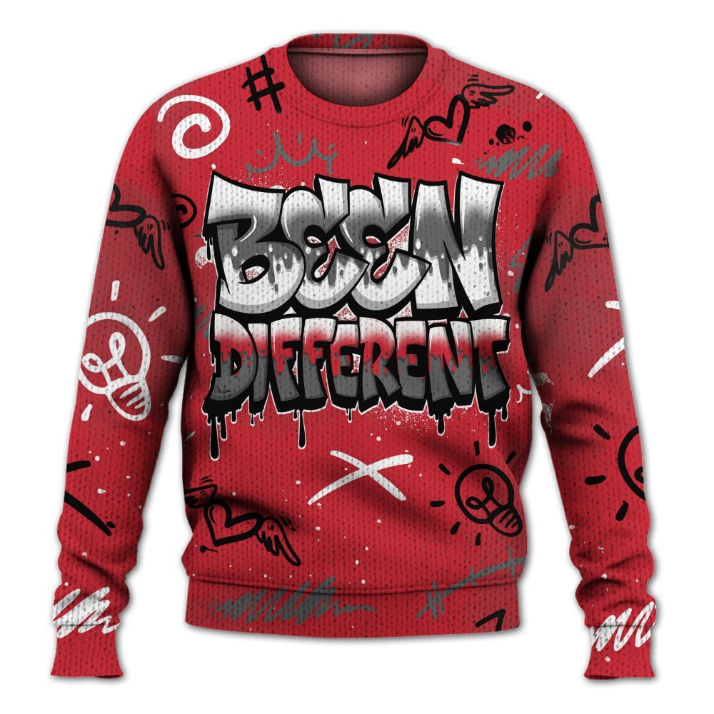 Sweater To Match Bunny 2025 8s - Drip Been Di2ferent Graphic