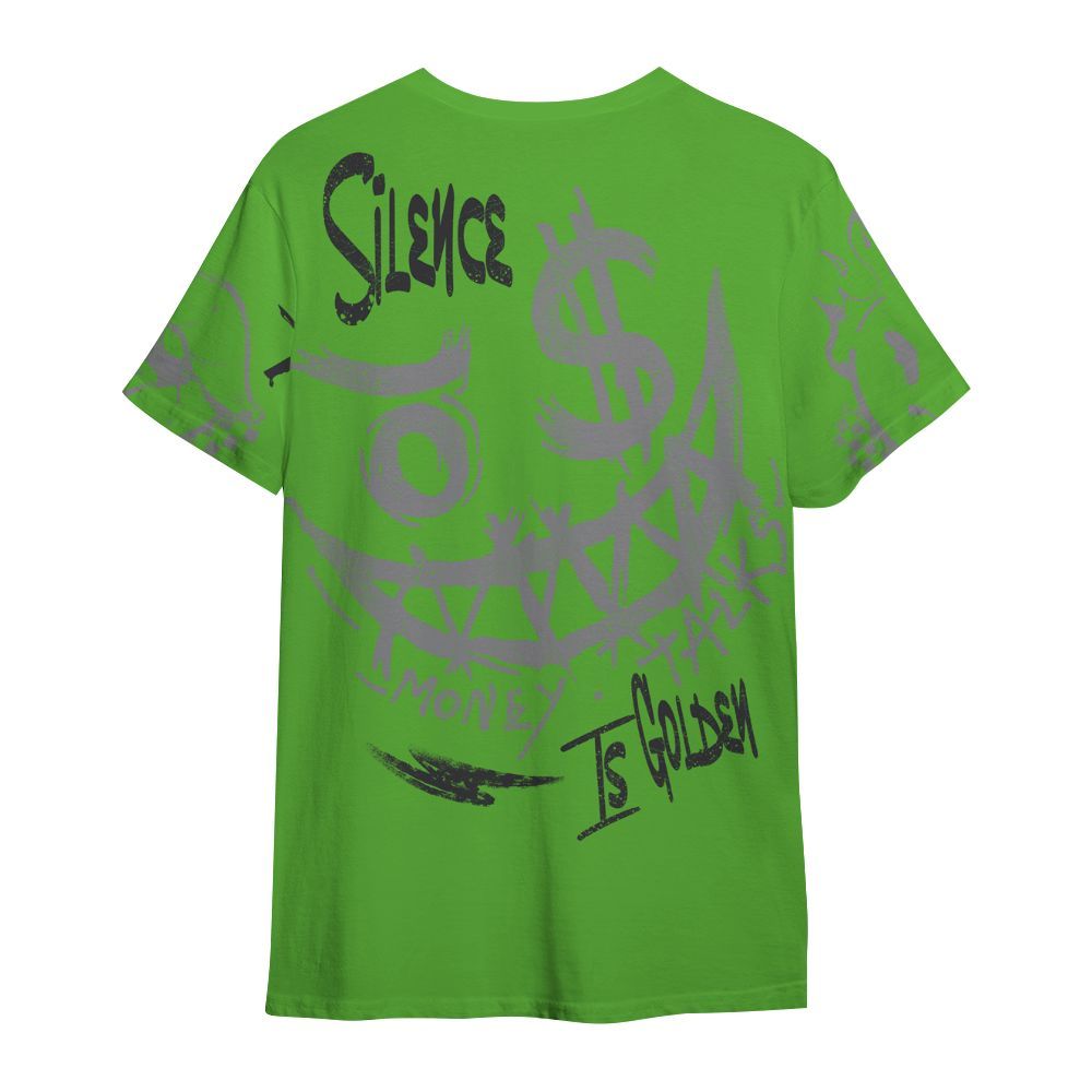 Shirt To Match Retro Green Bean 5s - Mouth Burning Street Style All Over Print