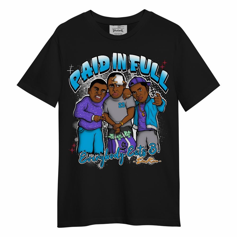 Shirt To Match Retro Aqua 8s - Paid In Full Movie Graphic