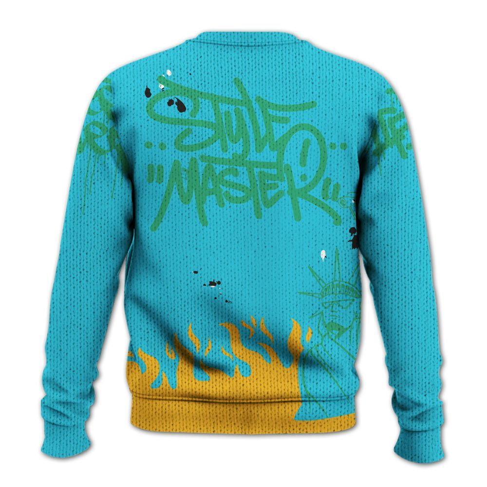 Knitted Sweater To Match Dunk Chunky Dunky - Graphic Fck Around Find Out