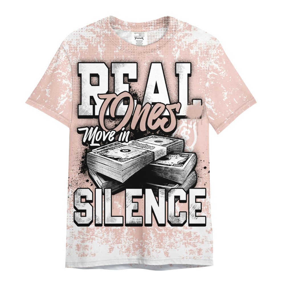 Shirt To Match Low Legend Pink 11s - Move In Silence Money Street Retro All Over Print