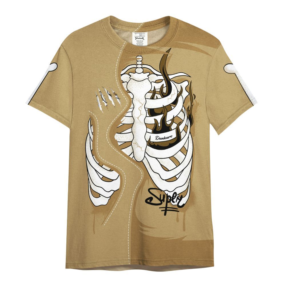 Shirt To Match High OG Black Metallic Gold 1s - It's The Kick For Me All Over Print