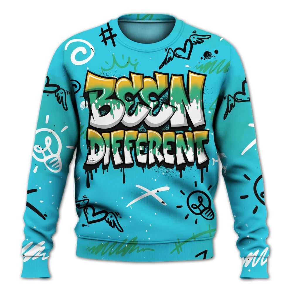 Sweatshirt To Match Dunk Chunky Dunky - Drip Been Di2ferent All Over Print