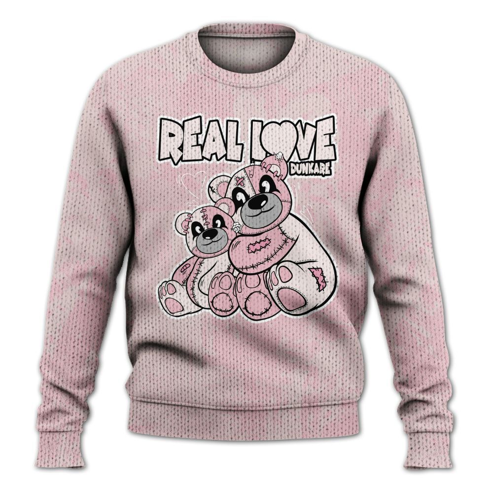 Knitted Sweater To Match Dunk Low KD 17 Aunt Pearl - Sincere Fondness Bear