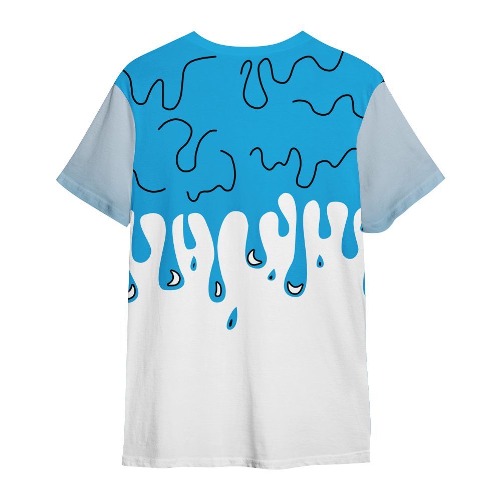 Shirt To Match University Blue Low 2026 11s - Loser Lover Dripping All Over Print